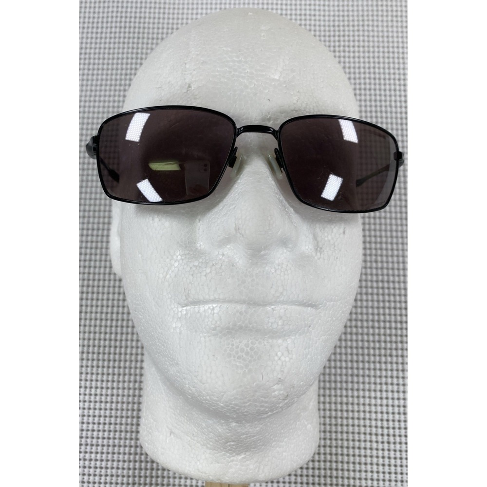 Oakley Square Wire Sunglasses Matte Black C-5 Metal Alloy